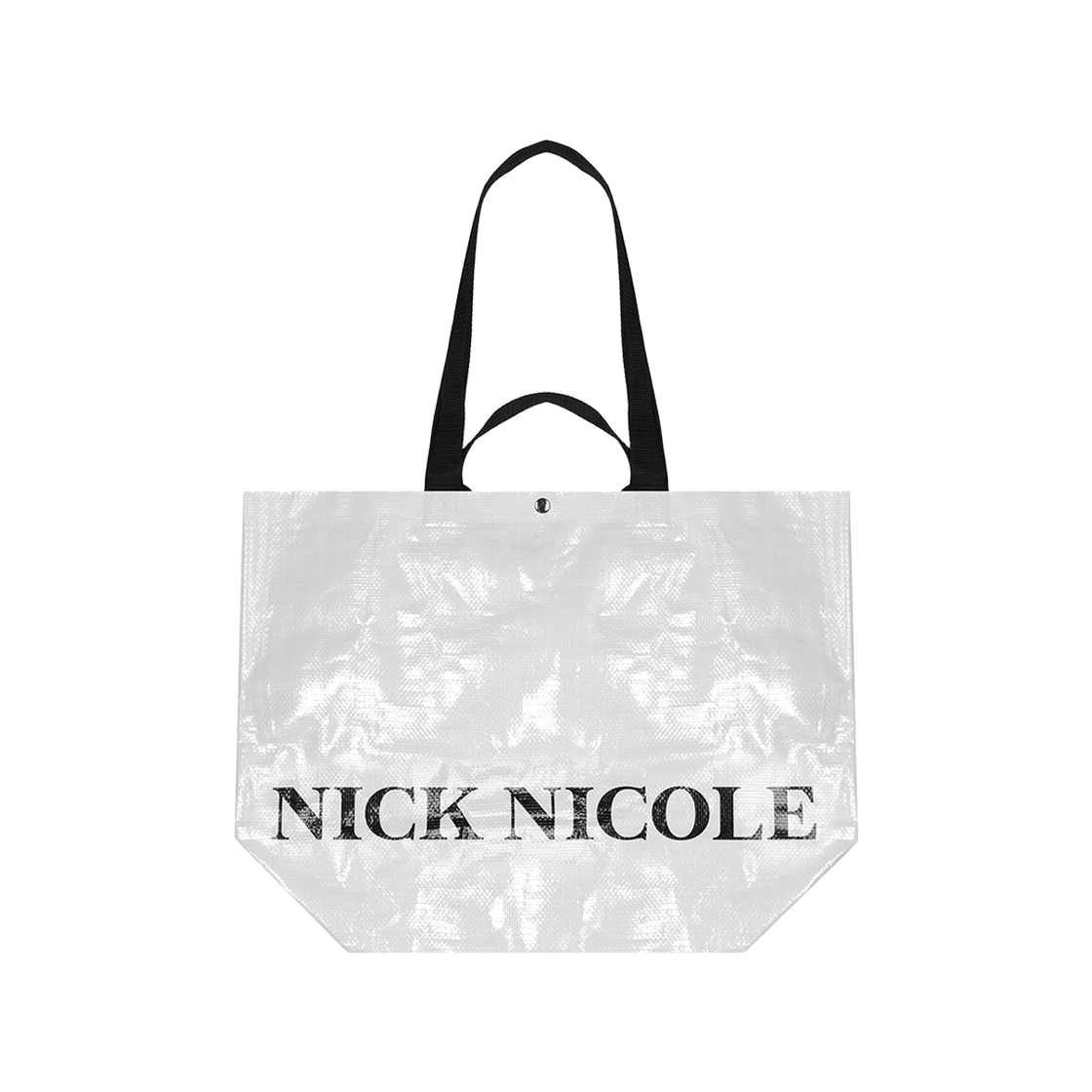 N_SS NICK&NICOLE Nicole Reusable Tarpaulin Bag White