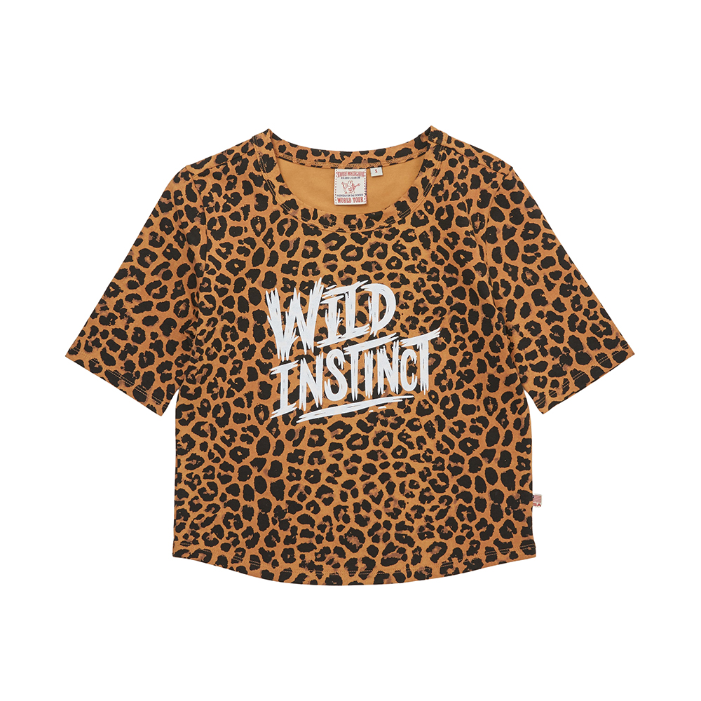 트루릴리젼 크롭 티셔츠 레오파드(True Religion Leopard Crop T-Shirts_Leopard) - 2