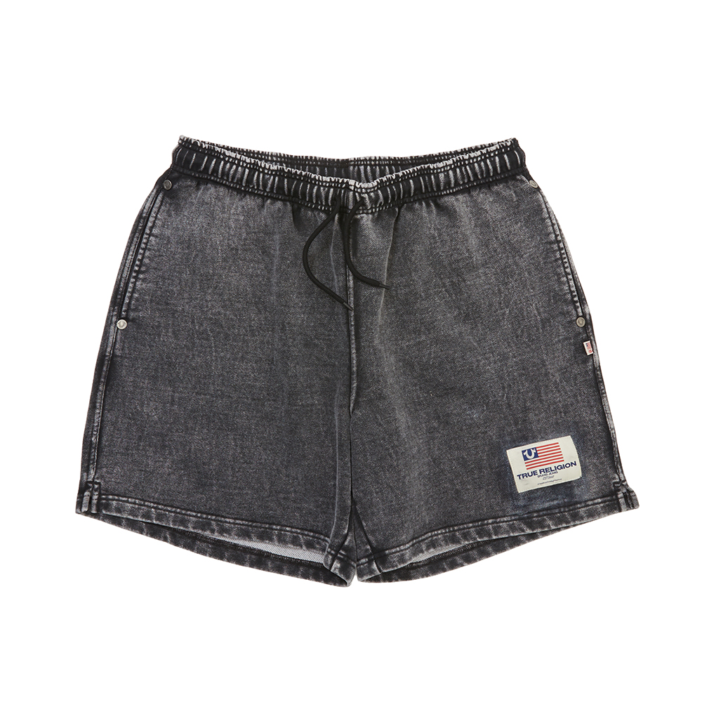 트루릴리젼 TR 스웻 쇼츠 워시드 블랙(True Religion TR Sweat Shorts Washed_Washed Black) - 2