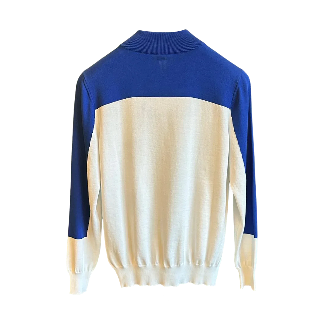 키톤 집업 디테일 하이넥 자켓 화이트(Kiton Zip Up Detail High Neck Jacket White) - 2