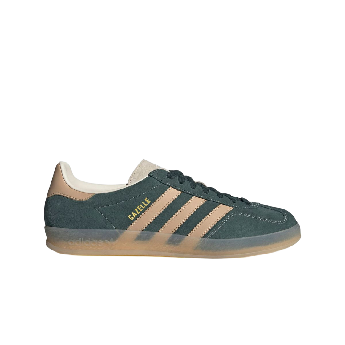 JH5402 Adidas Gazelle Indoor Shadow Green Warm Sandstone
