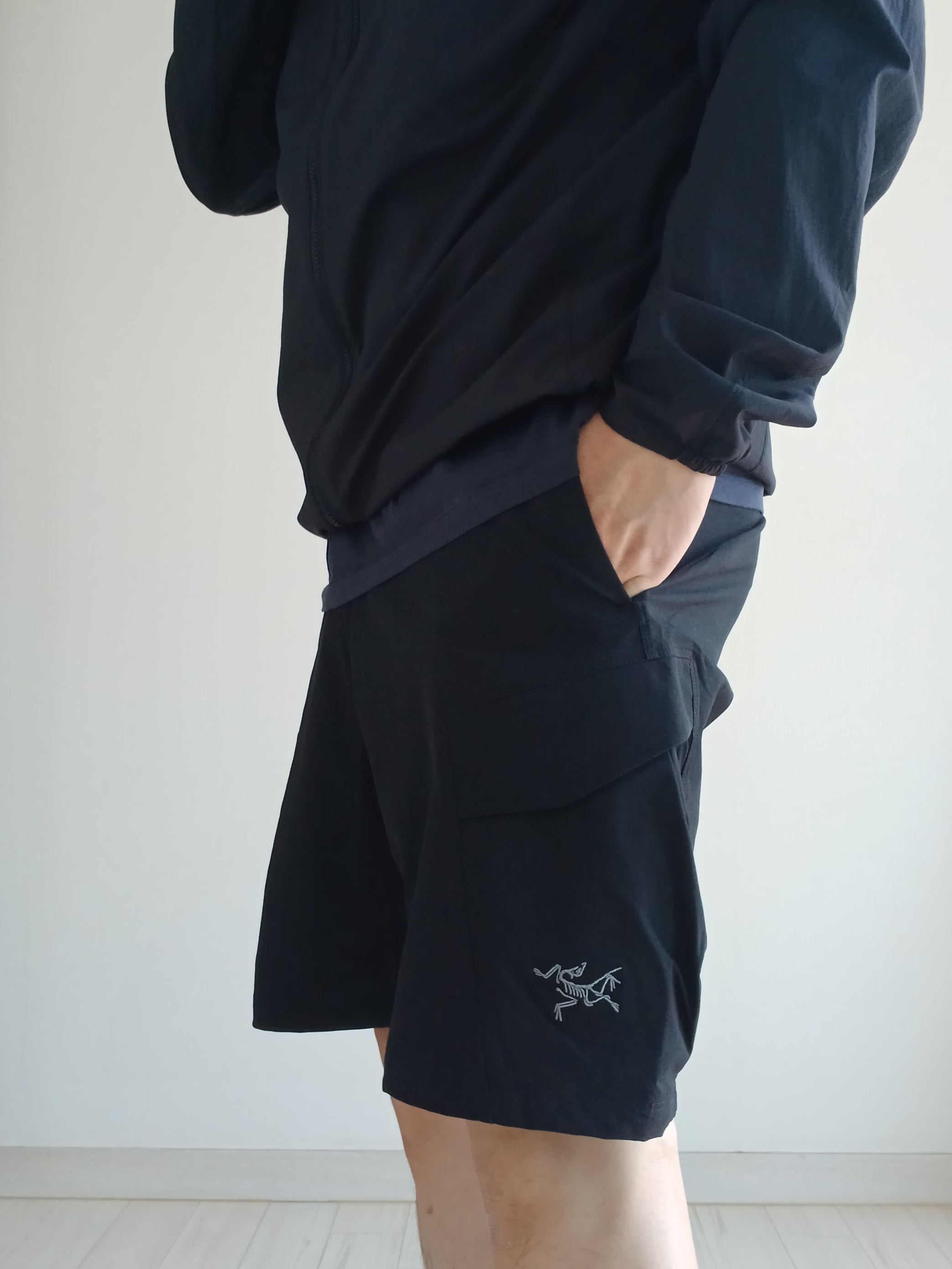 Arc'teryx Kragg Black, Nike ACG Trail Cap Black 착용 스타일 - 4