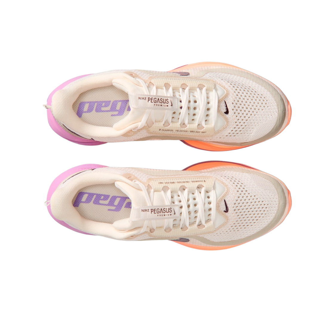 (W) 나이키 페가수스 프리미엄 초크 오렌지 펄스((W) Nike Pegasus Premium Chalk Orange Pulse) - 2
