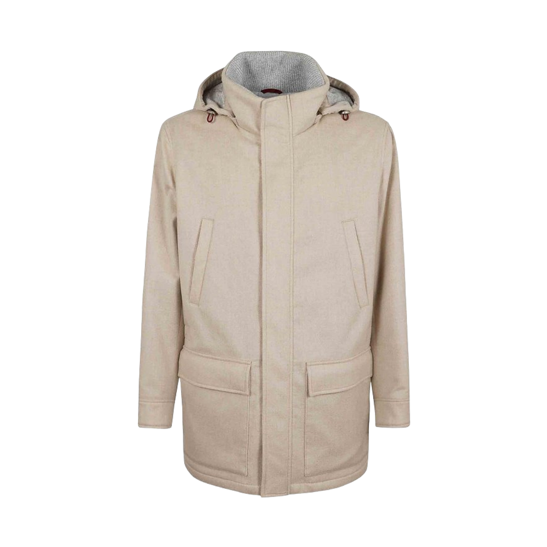 브루넬로 쿠치넬리 캐시미어 후드 자켓 베이지(Brunello Cucinelli Cashmere Hooded Jacket Beige) - 1