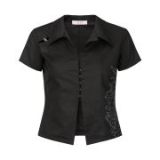 SØAR Born Hook-Slit Shirt Black