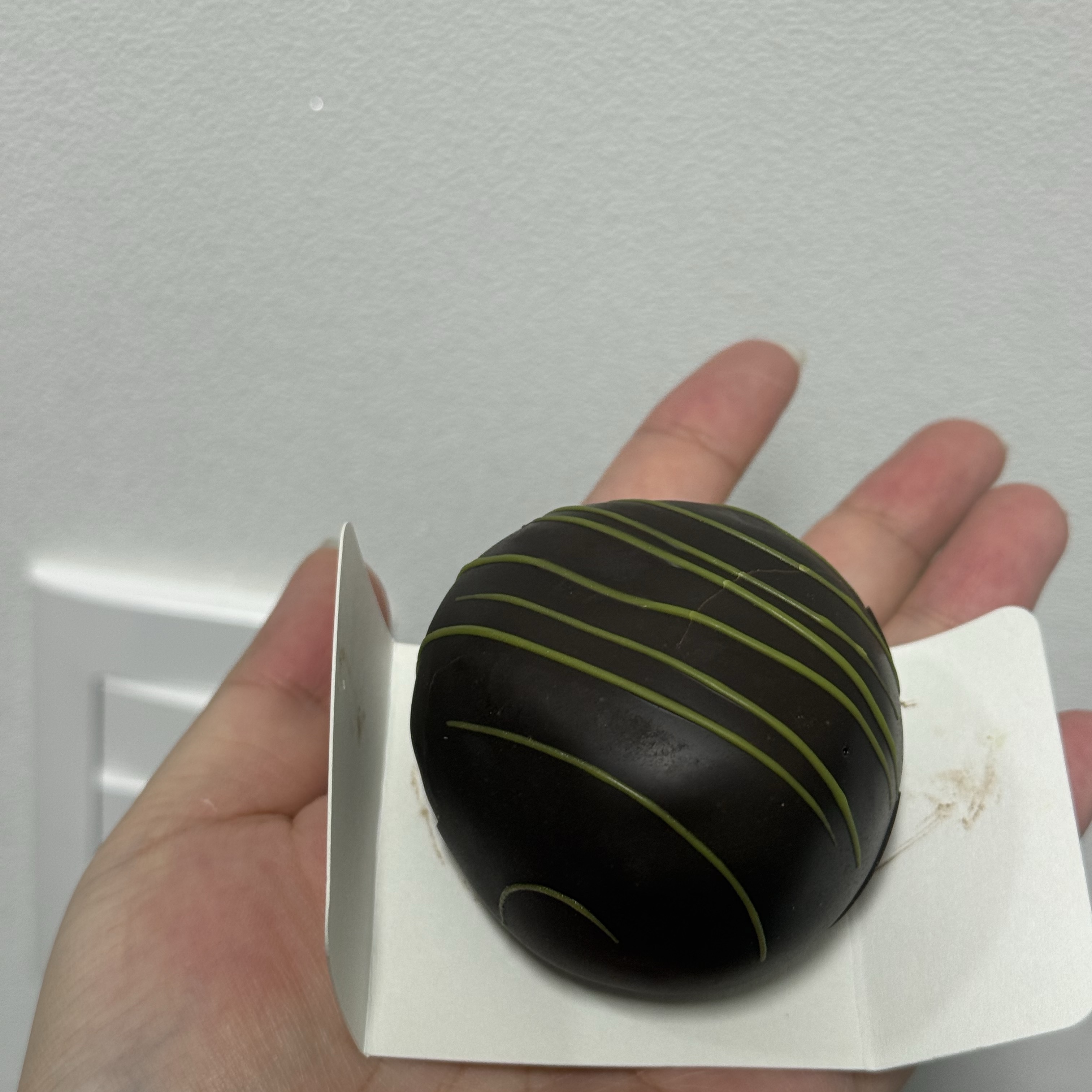 THE BAREUN TTEOK Choco Brulee Matcha Cream Tteok (70g *6EA) 1Box 착용 스타일 - 5