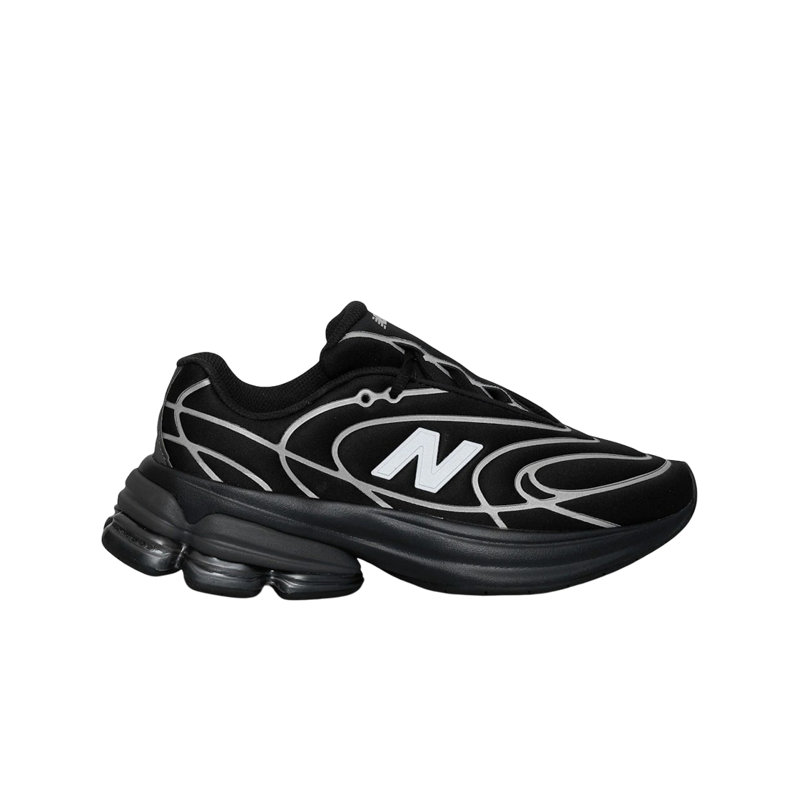 U50307G4 New Balance 5030 Black Silver Metallic