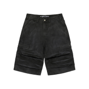 Suade Utility Cargo Shorts Black