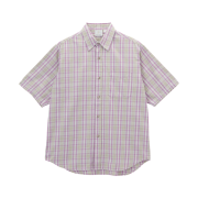 Gramicci S/S Checkered Ombre Shirt Purple - US Sizing
