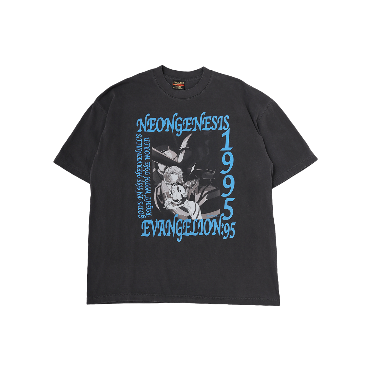 KM6CTSSEV04BK Evangelion95 Posters Of Ray Ayami And Evangelion Black - 26FW