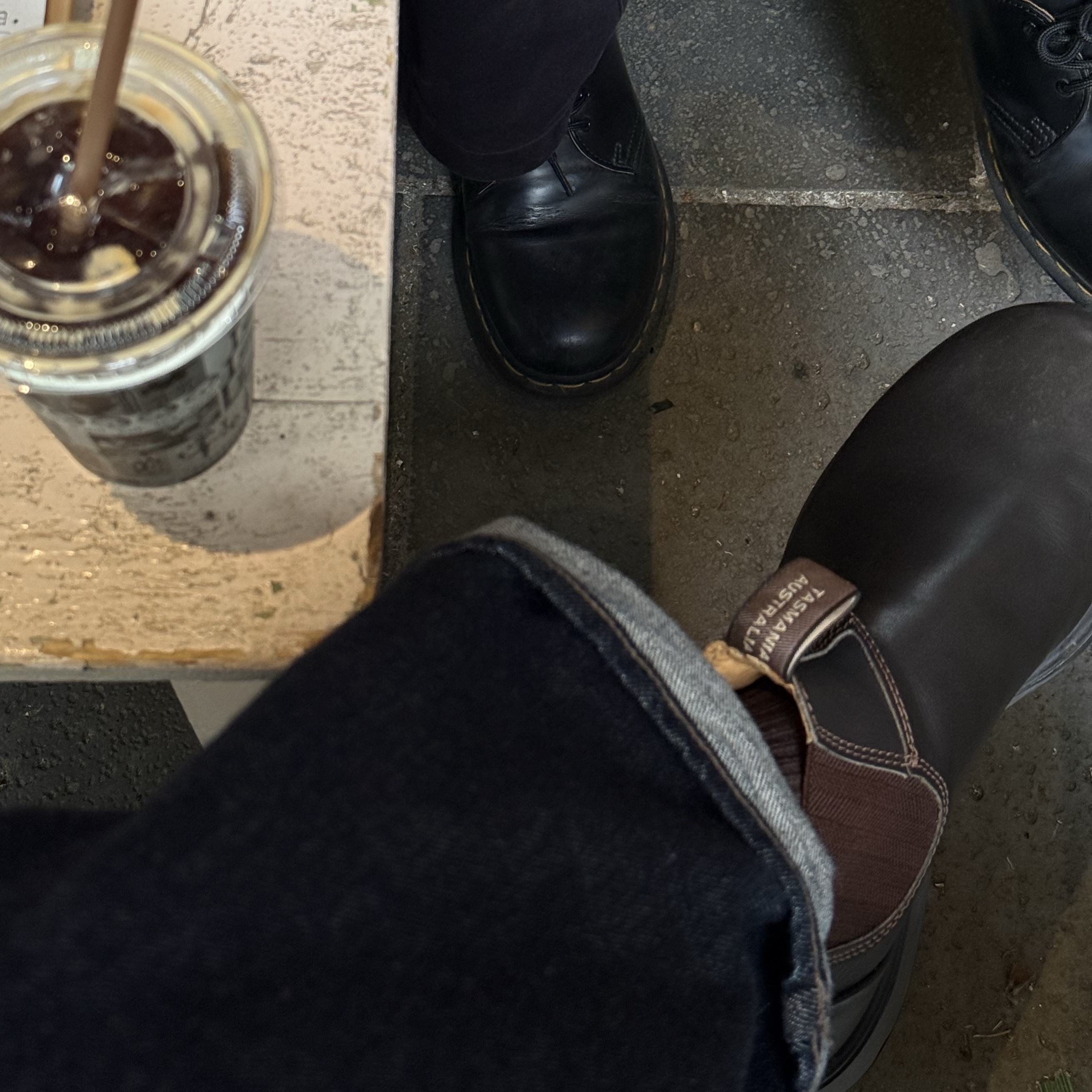 Blundstone 600 Work Boots Brown 착용 스타일