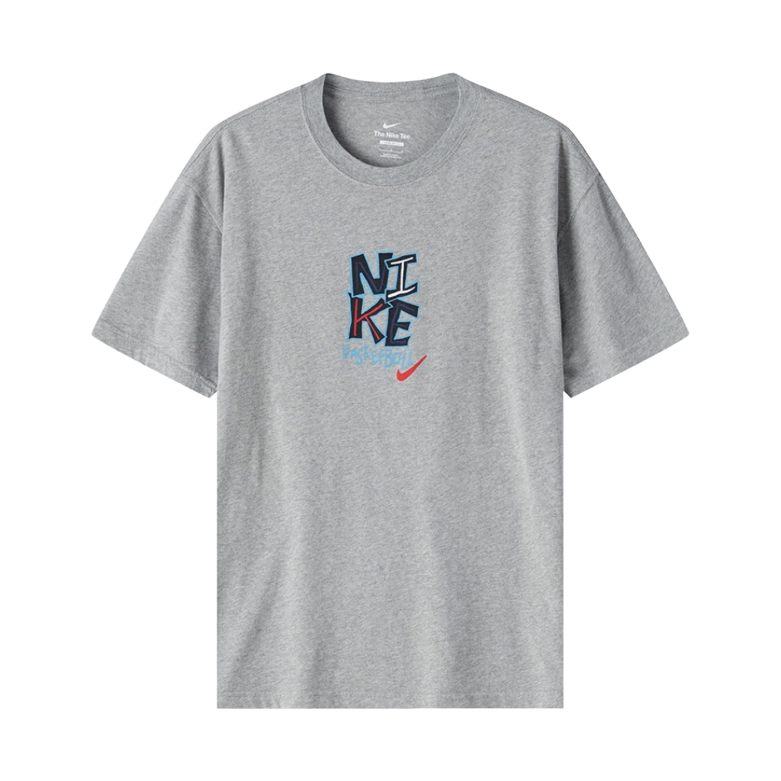IM5043-063 Nike Basketball T-Shirt Dark Grey Heather - Asia