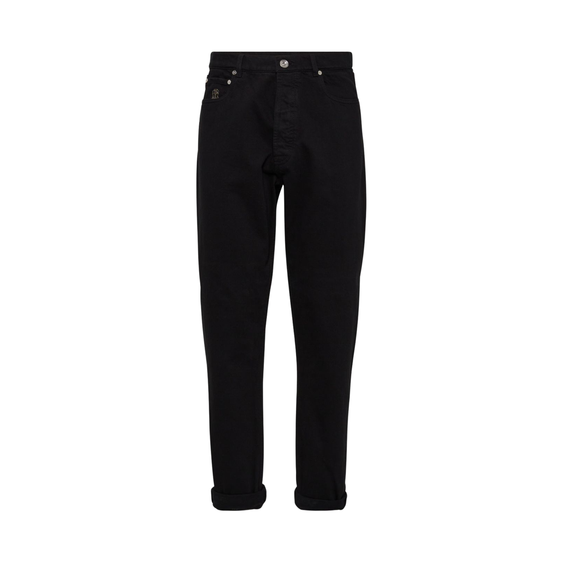 M262PO1090-C7351 Brunello Cucinelli Iconic Pants Black