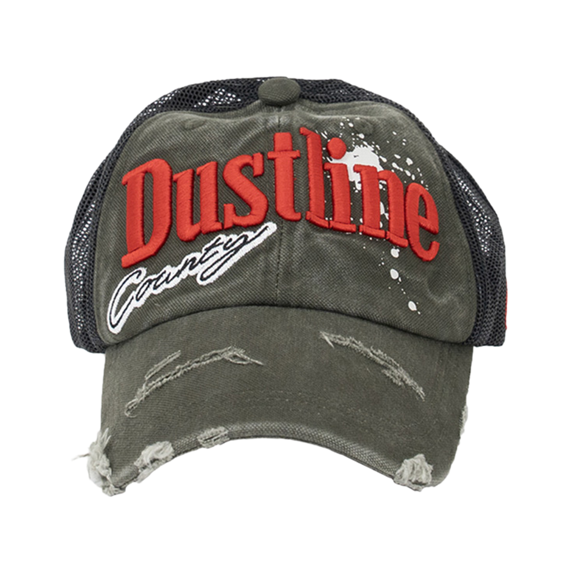 이티씨이 더스트라인 메쉬 캡 카키(ETCE Dustline Mesh Cap Khaki)