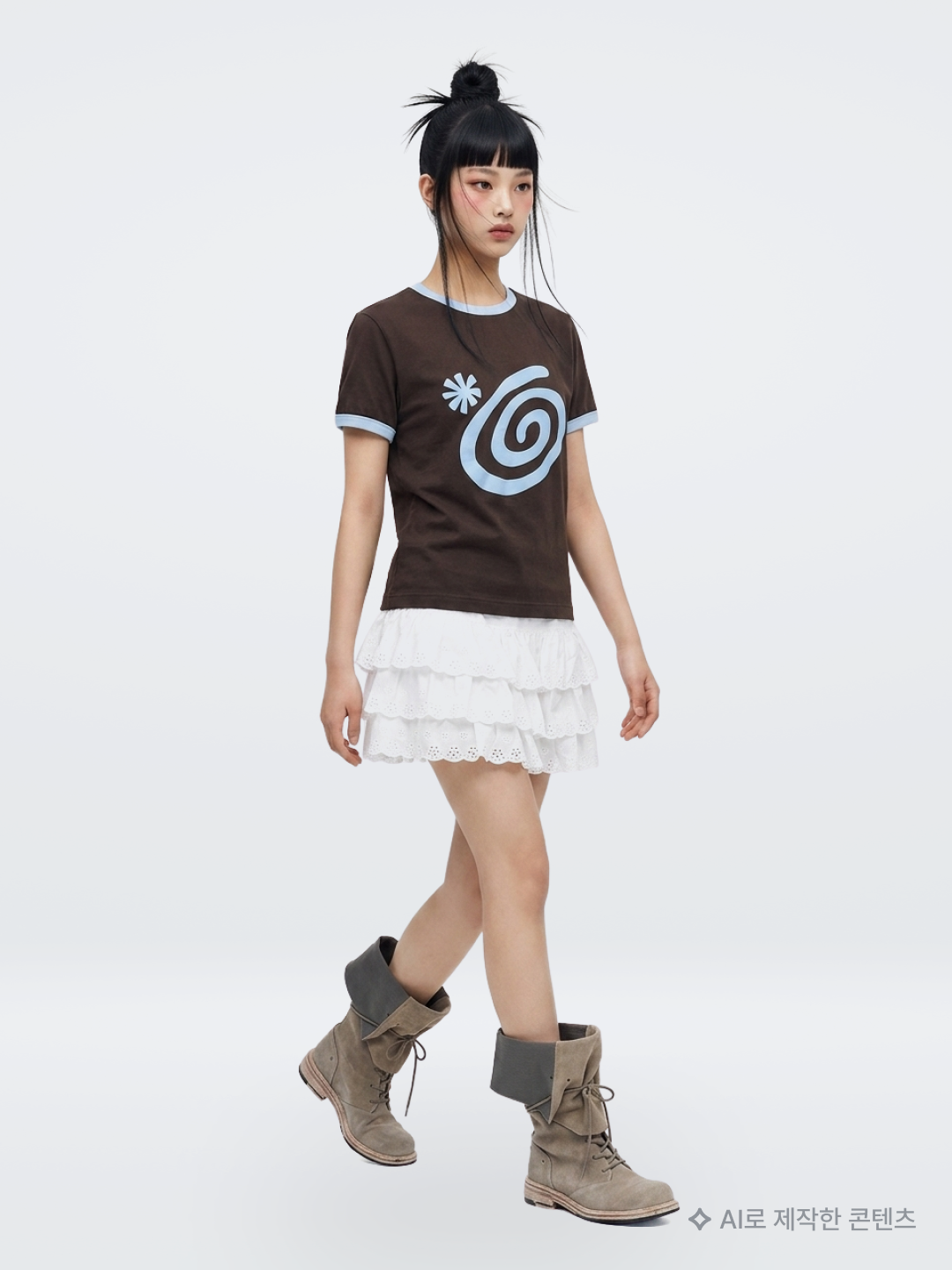 Adidas Sport Graphic Cali T-Shirt Wonder White - KR Sizing, (W) Nike ACG Smith Summit Zip-Off Skirt Black - Asia 착용 스타일 - 2