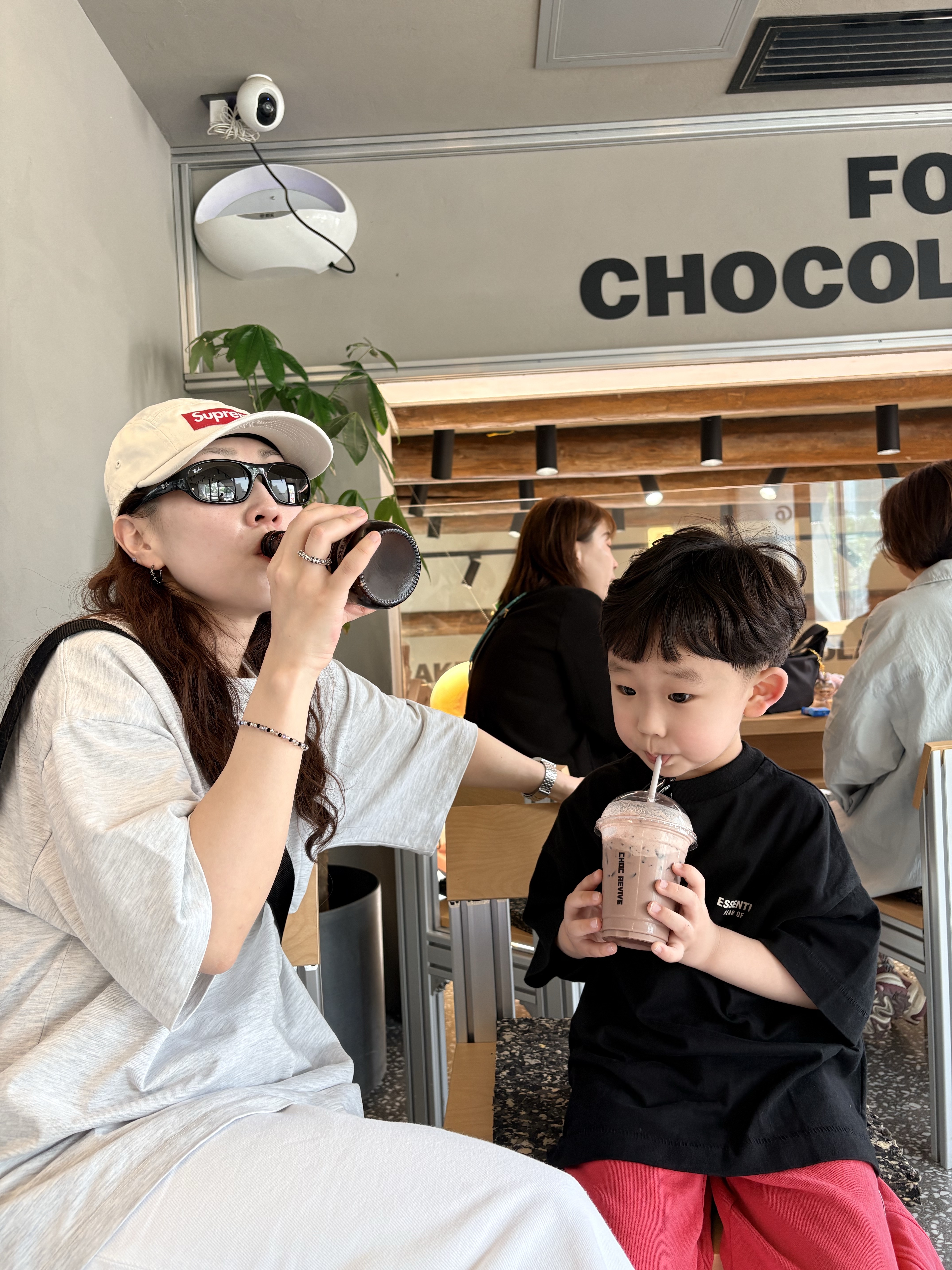 Ray-Ban DADDY-O II Polished Black Frame Green Classic G-15 Lenses, Chrome Hearts SBT Band Ring Silver 착용 스타일 - 5