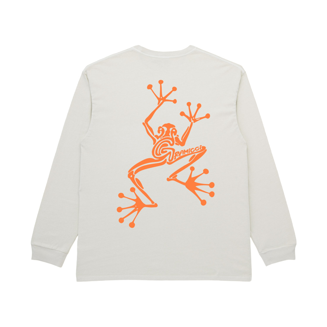 그라미치 스티키 핸즈 롱슬리브 티셔츠 화이트 - US 사이즈(Gramicci Sticky Hands L/S T-Shirt White - US Sizing) - 1