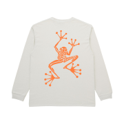 Gramicci Sticky Hands L/S T-Shirt White - US Sizing