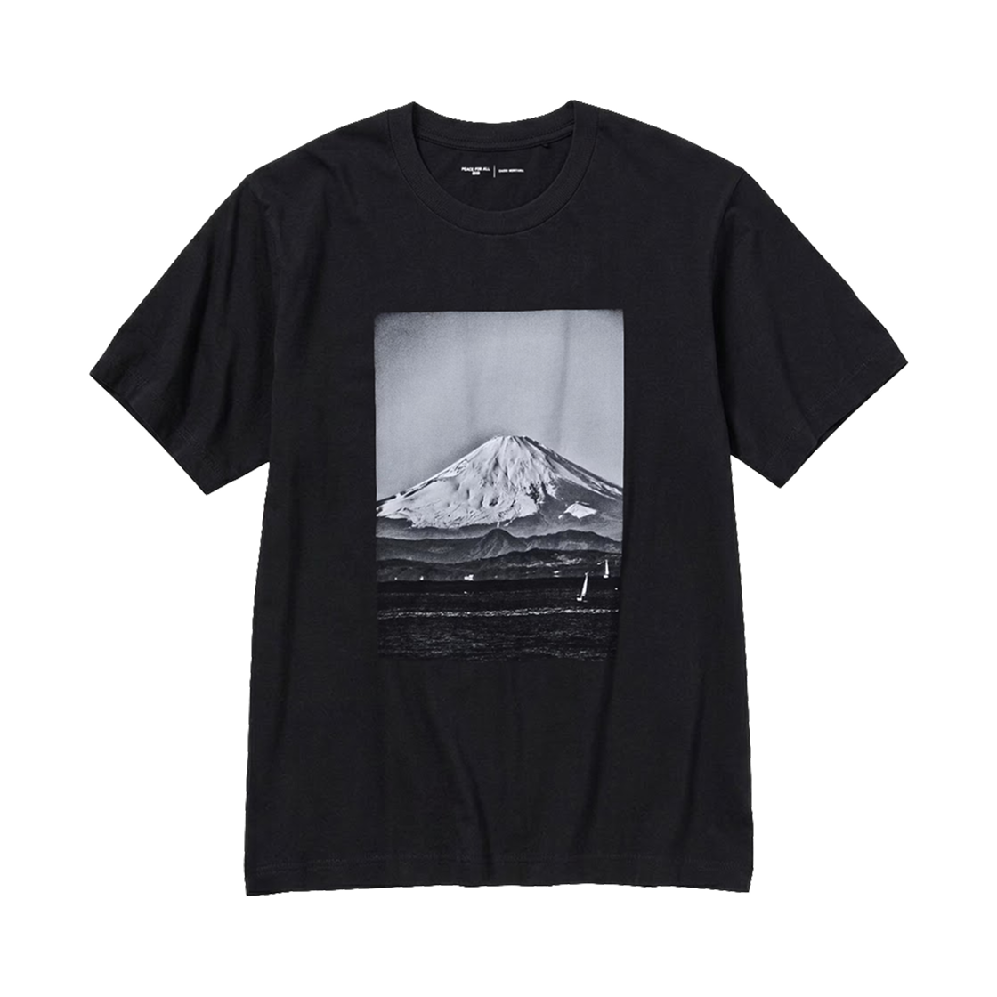 459568-09 Uniqlo x Daido Moriyama Peace For All Graphic T-Shirt Black