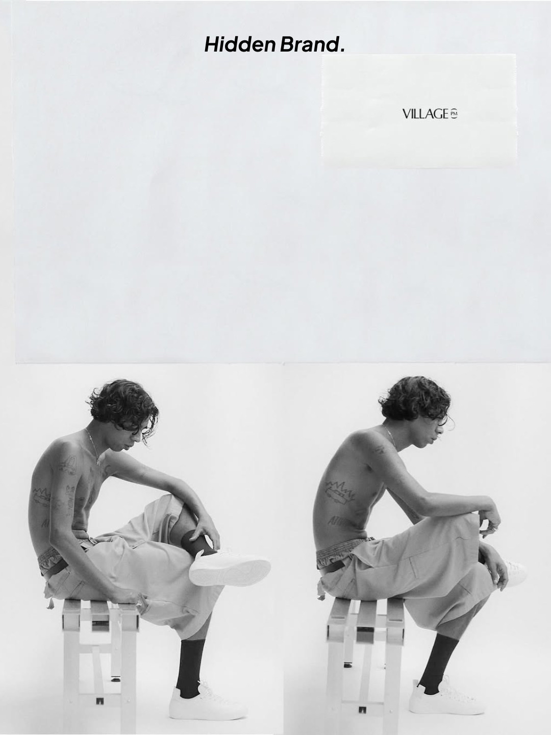 Village PM 1.30PM Black, Village PM 1PM Purple 착용 스타일 - 9