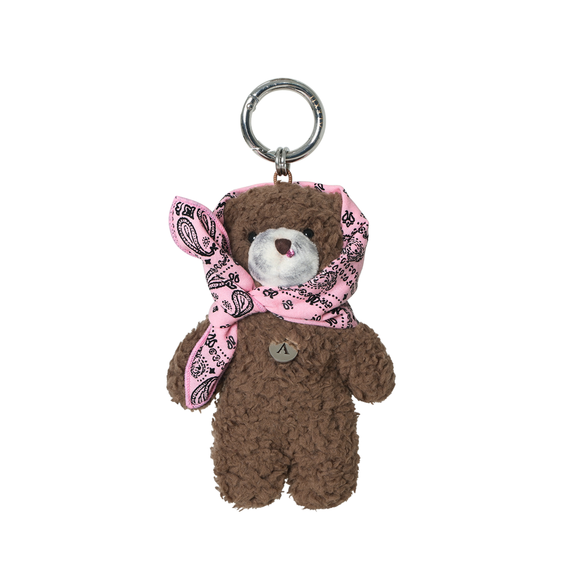 알렉시 핑크 반다나 베어 브라운(ALEXII Pink Bandana Bear Brown)