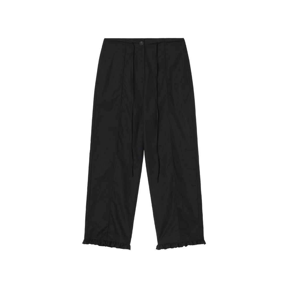 지비에이치 어패럴 프릴 팬츠 / 블랙(GBH APPAREL Frill Pants / Black)