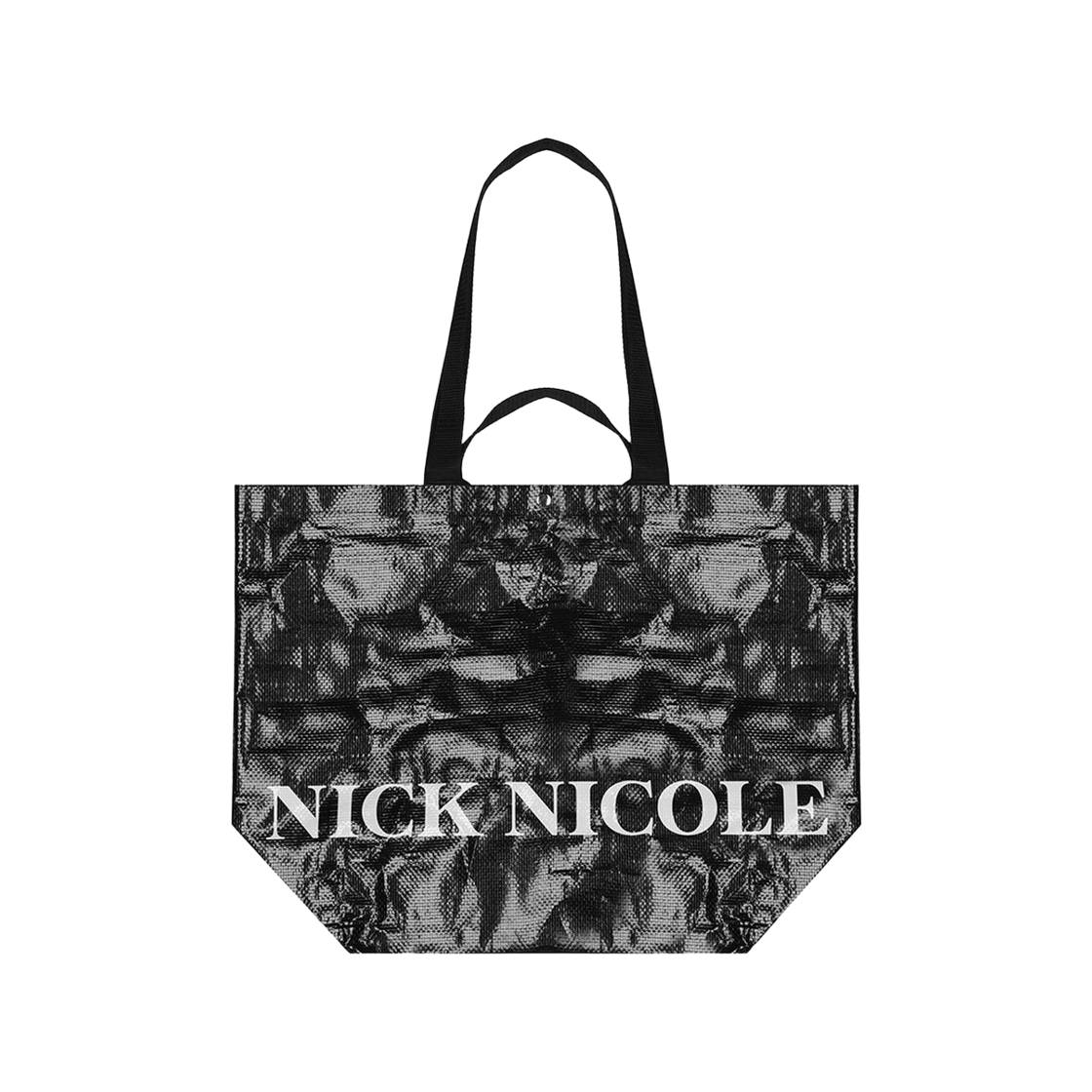 N_SS NICK&NICOLE Nicole Reusable Tarpaulin Bag Black