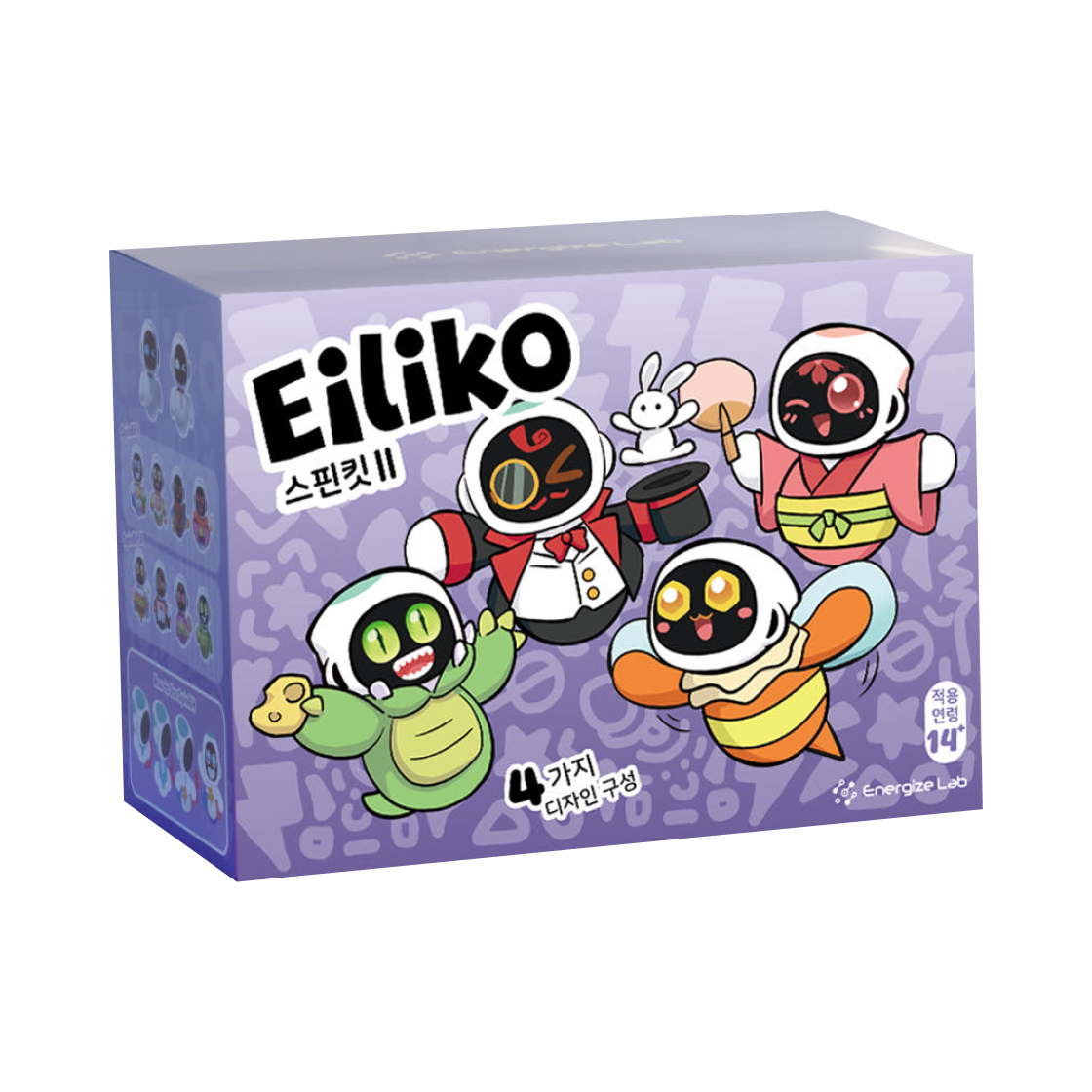 에너자이즈 랩 스핀킷 2 랜덤 박스 (1개입/국내 정식 발매 제품)(Energize Lab Eiliko Spinkit 2 (1 Blind Box/Korean Ver.))