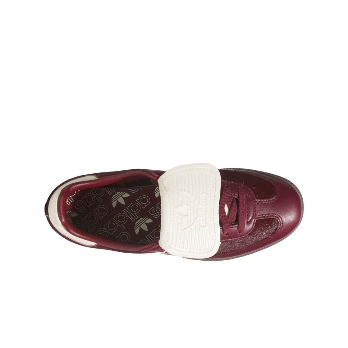 (W) 아디다스 삼바 LT 쉐도우 레드 크림 화이트((W) Adidas Samba LT Shadow Red Cream White) - 2