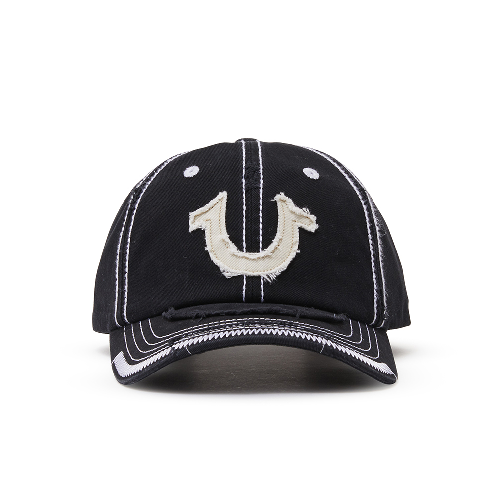 트루릴리젼 BIG-T 스티치 VTG 캡 블랙(True Religion Big-T Stitch VTG Cap_Black) - 2