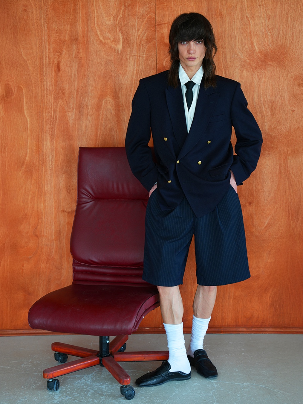 PENNY PLATE M/W Loafer Cracked Low 착용 스타일