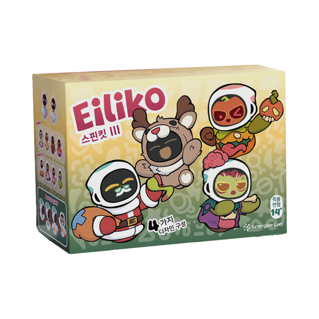 에너자이즈 랩 스핀킷 3 랜덤 박스 (1개입/국내 정식 발매 제품)(Energize Lab Eiliko Spinkit 3 (1 Blind Box/Korean Ver.))