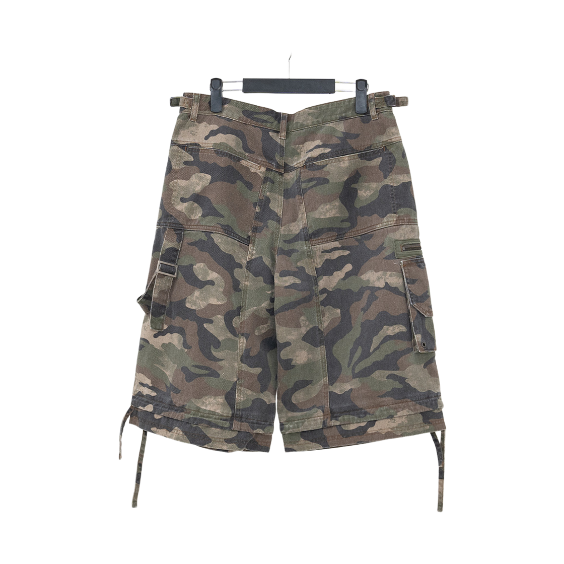 이티씨이 레이어드 카고 버뮤다 쇼츠 카모(ETCE Layered Cargo Bermuda Shorts Camo)