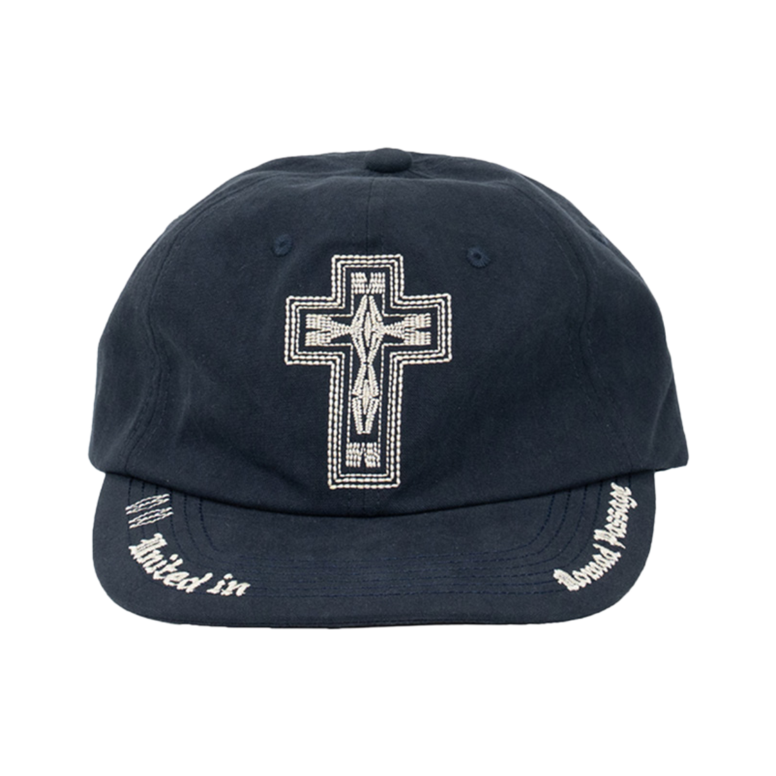 이티씨이 에스테이트 크로스 플랫 캡 네이비(ETCE Estate Cross Flat Cap Navy)