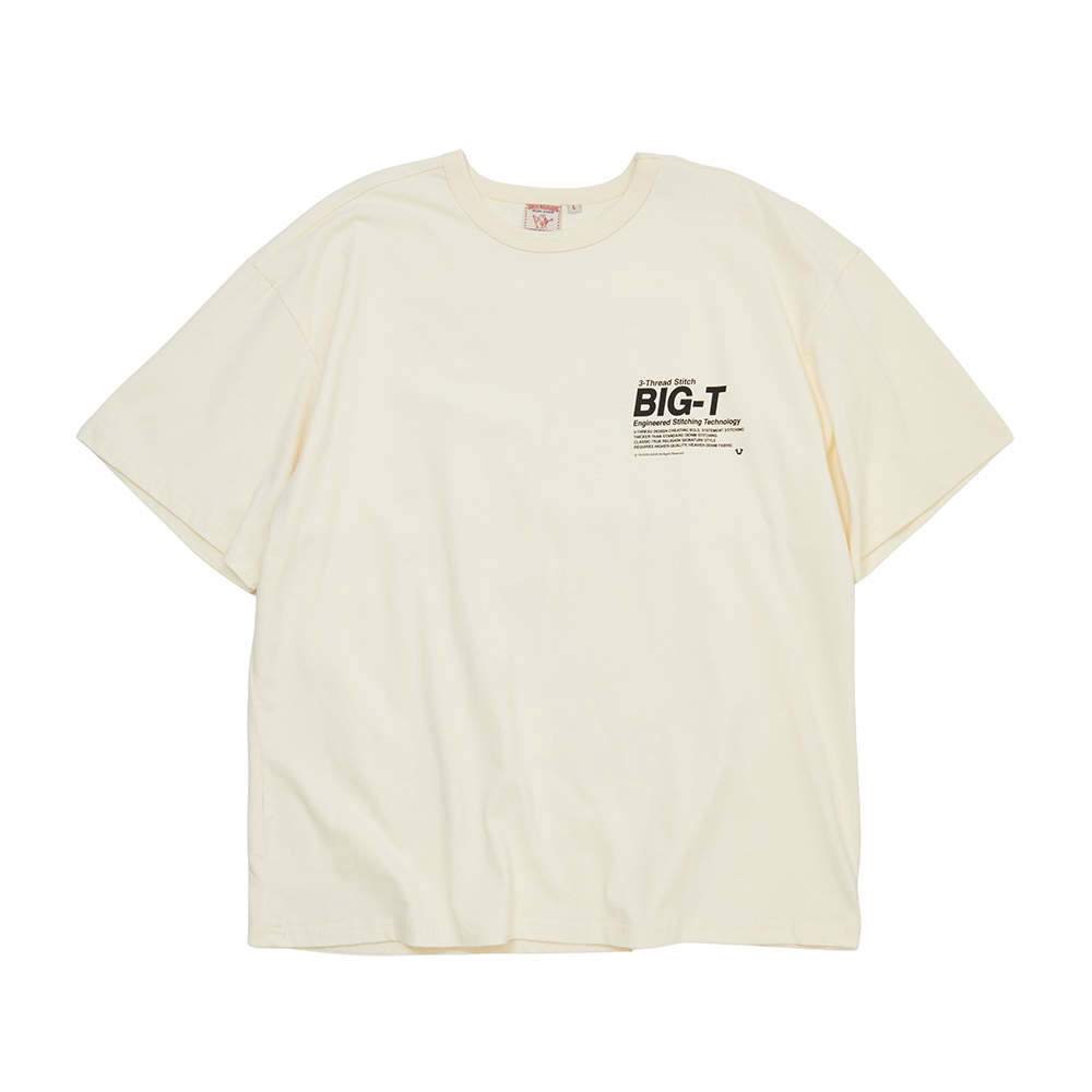 트루릴리젼 BIG-T 익스플레인 티셔츠 아이보리(True Religion Big-T Explain T-Shirt_Ivory) - 2