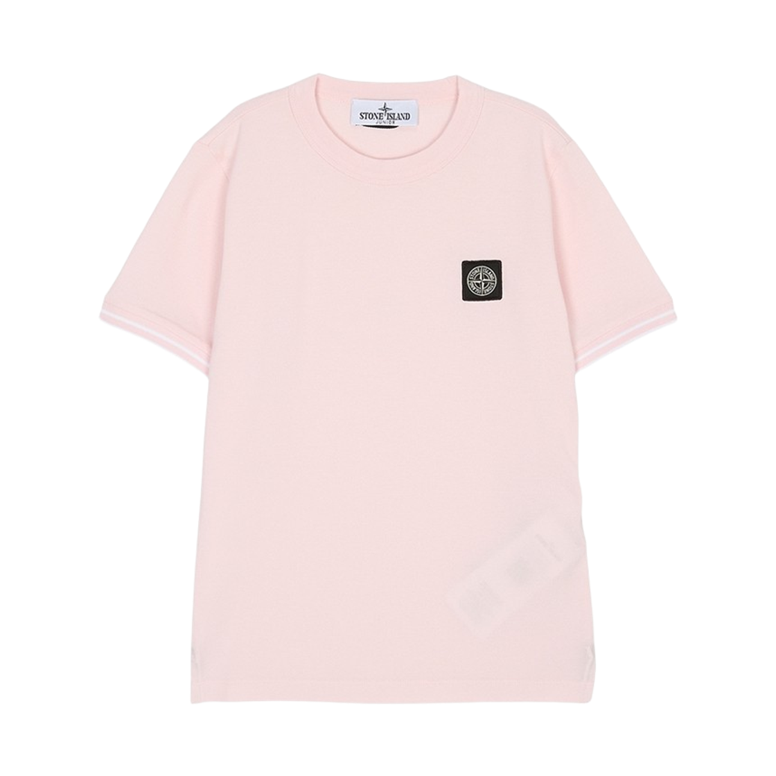 L1S1621000-01S0018-V0080 (Kids) Stone Island 2100001 Compass Logo Patch T-Shirt Pink - 26SS