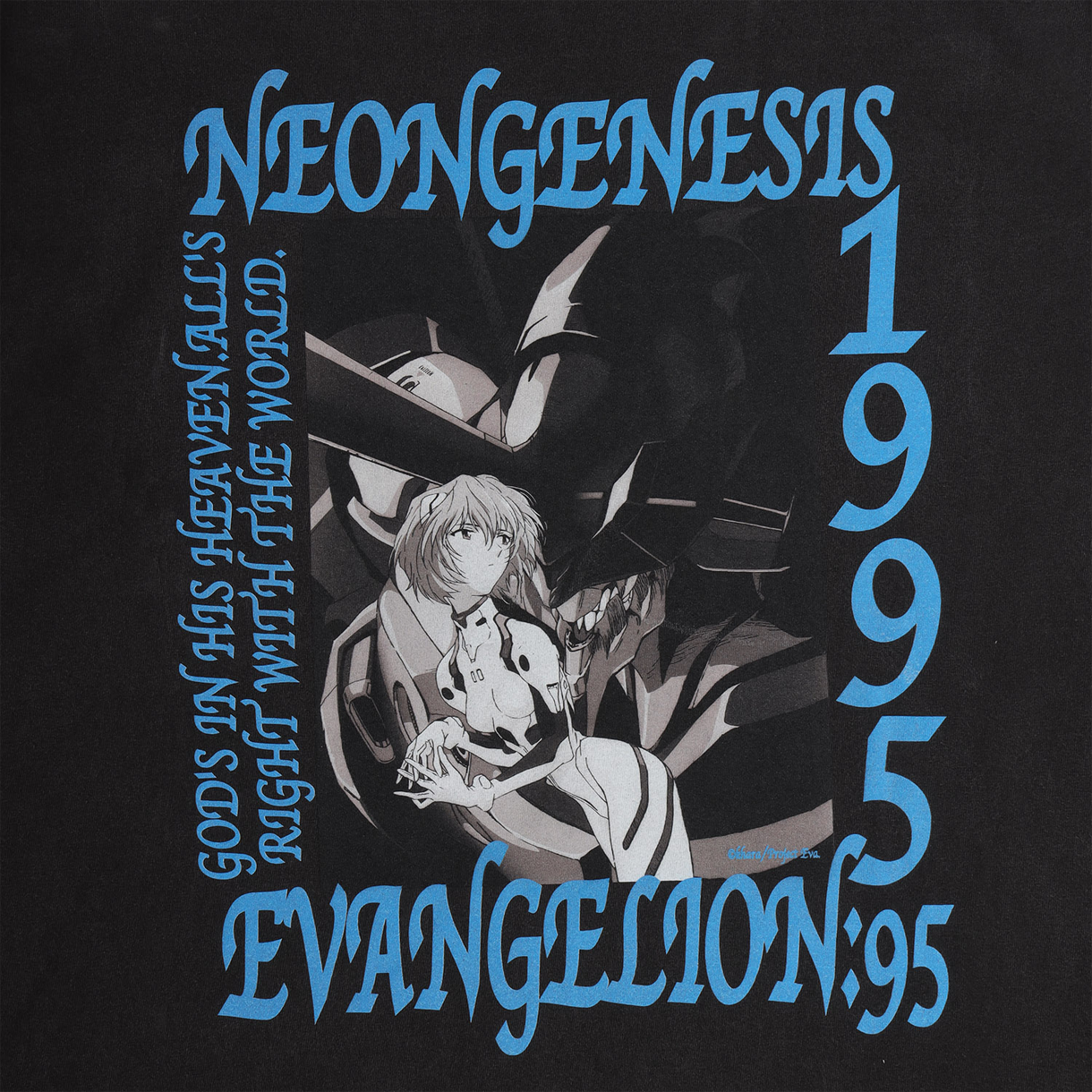 에반게리온95 포스터 오브 레이 아야미 앤드 에반게리온 블랙 - 26FW(Evangelion95 Posters Of Ray Ayami And Evangelion Black - 26FW) - 3