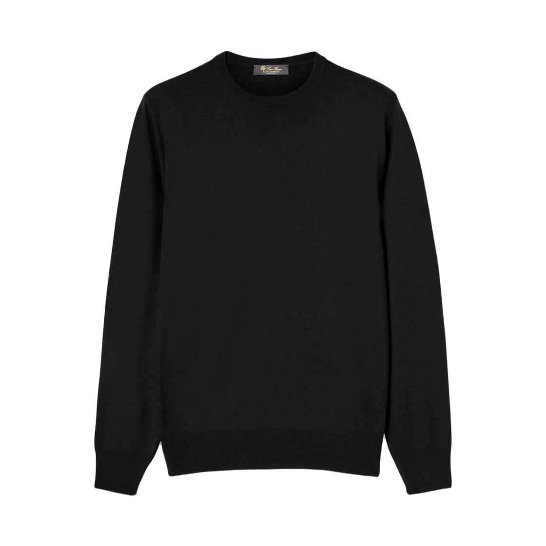 로로 피아나 베이비 캐시미어 슈퍼라이트 크루넥 블랙(Loro Piana Baby Cashmere Superlight Crewneck Black) - 1