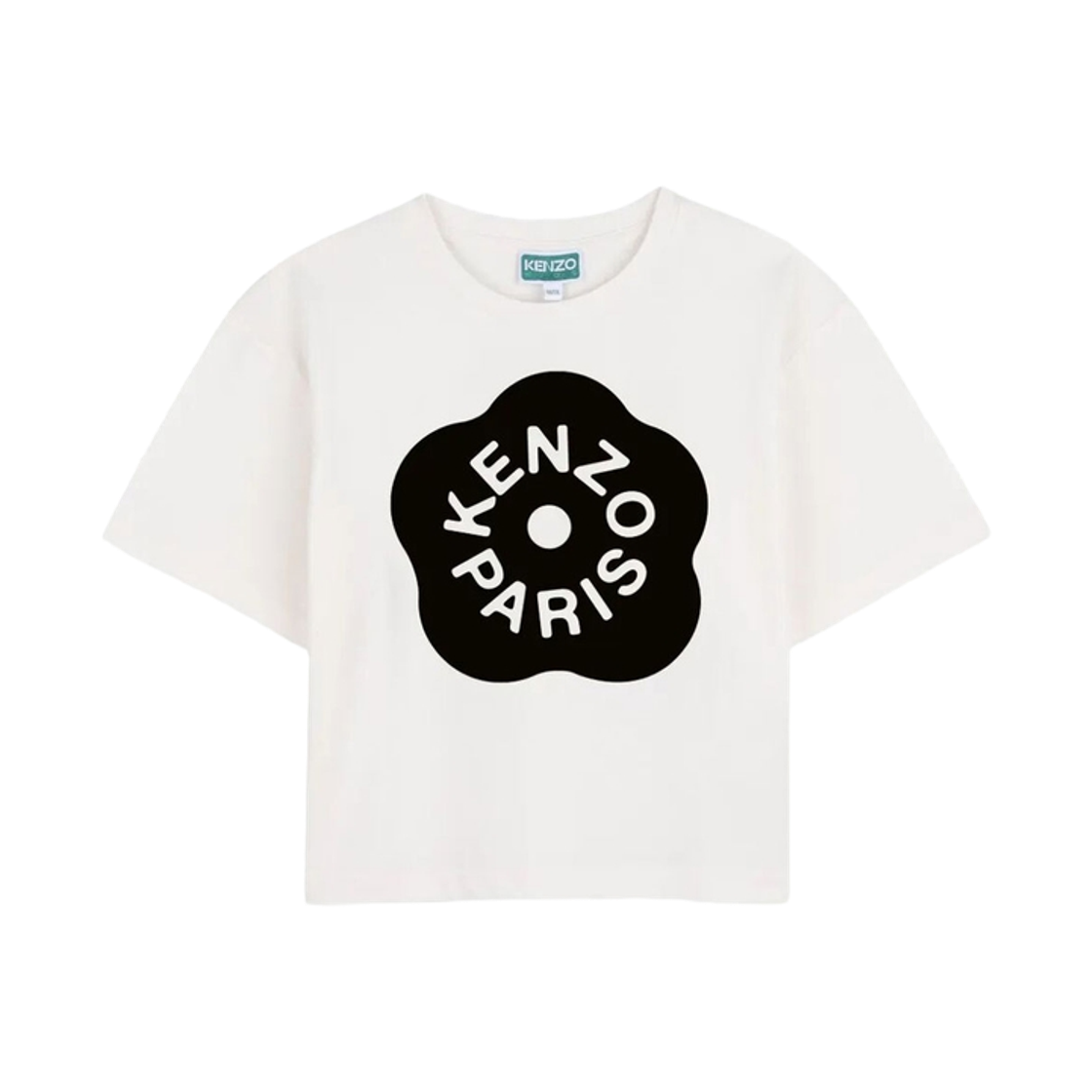 K61806-117 (Kids) Kenzo Boke Flower T-Shirt White