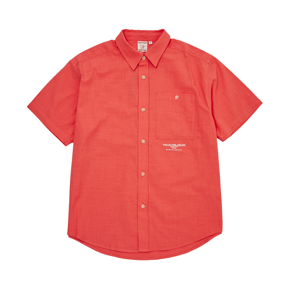 트루릴리젼 체리 블라썸 하프 셔츠 오렌지(True Religion Cherry Blossom Half Shirt_Orange)