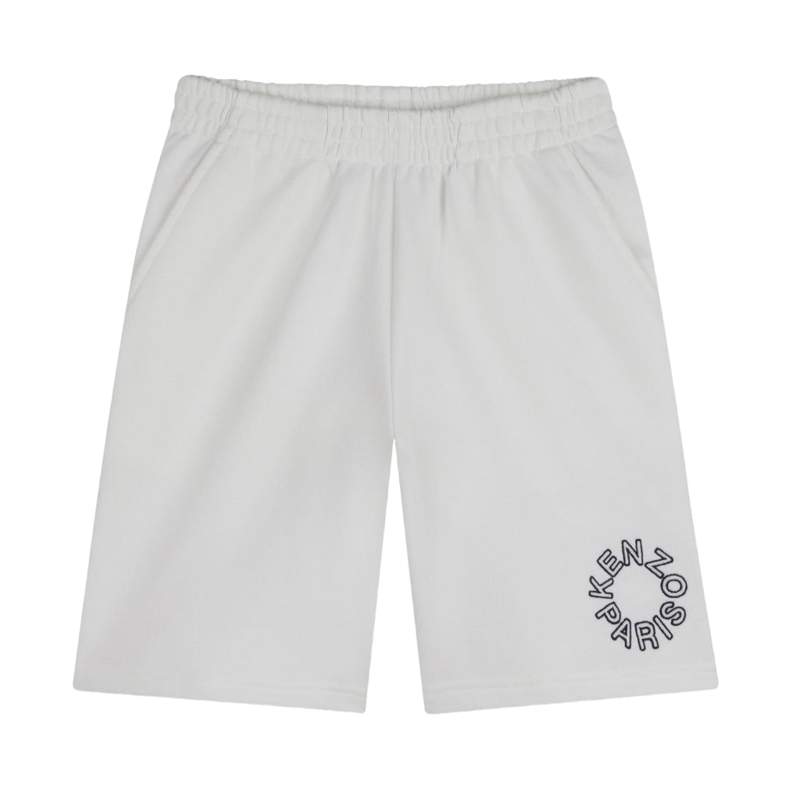 (키즈) 겐조 로고 버뮤다 화이트((Kids) Kenzo Logo Bermuda White)
