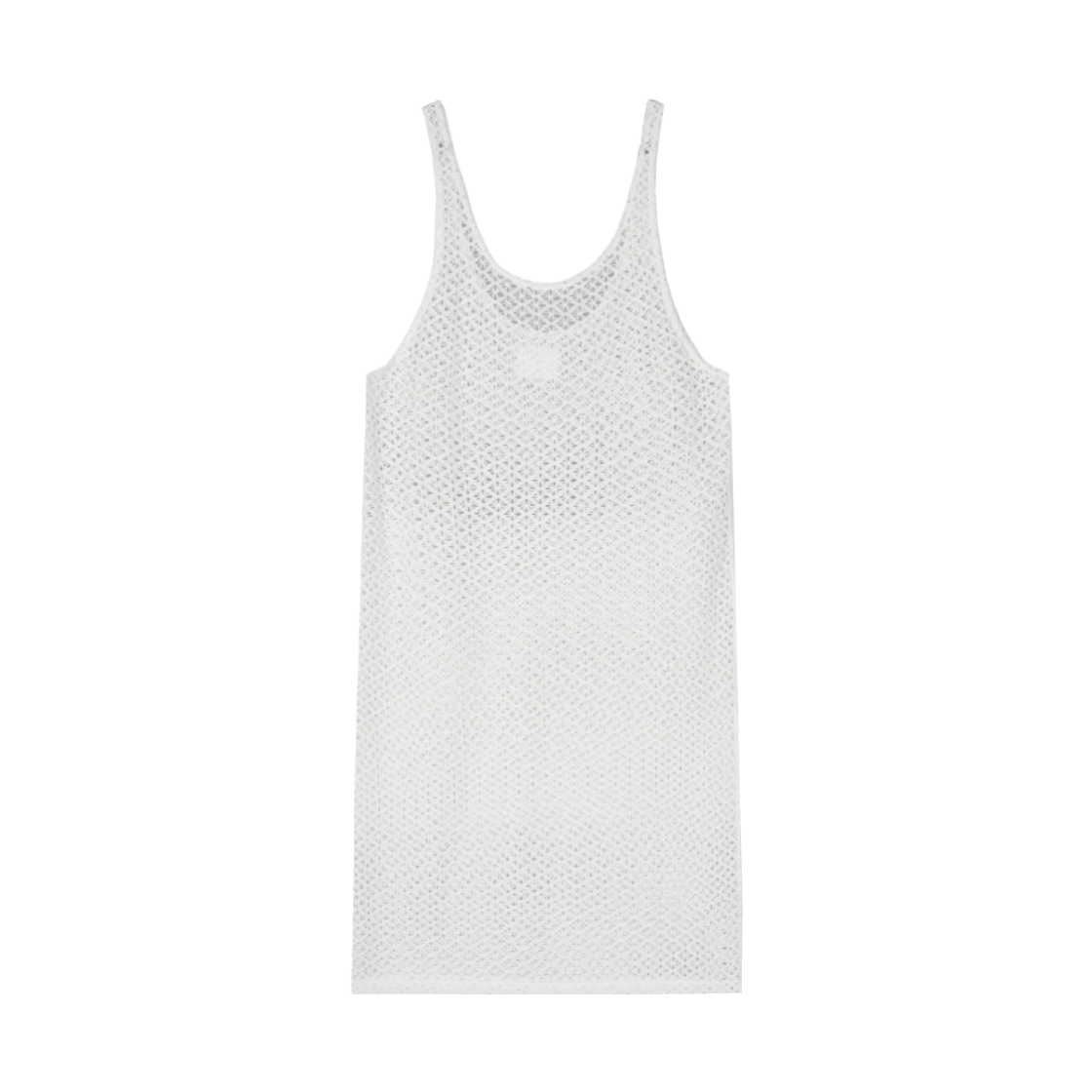 구월십일 레이스 시스루 롱 원피스 화이트(GUWOLSIBIL Lace See-Through Long Dress White)