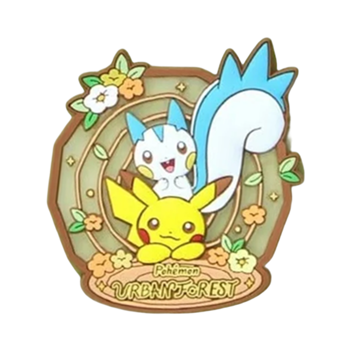 포켓몬 어반 포레스트 러버 마그넷 컬렉션 파치리스 & 피카츄(Pokemon Urban Forest Rubber Magnet Collection Pachirisu & Pikachu) - 1
