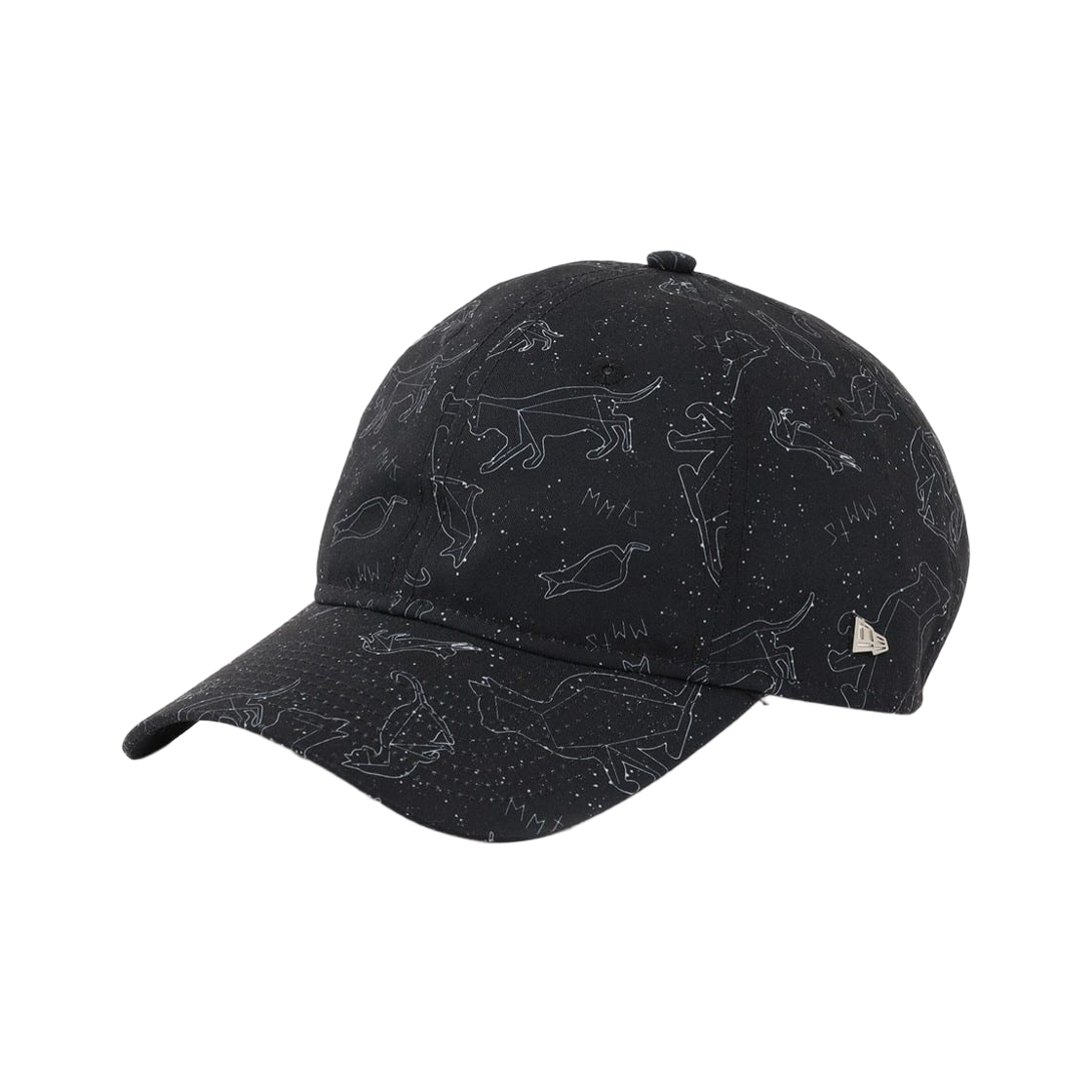 - New Era x Beams Mamitas Cat Constellation Cap Black