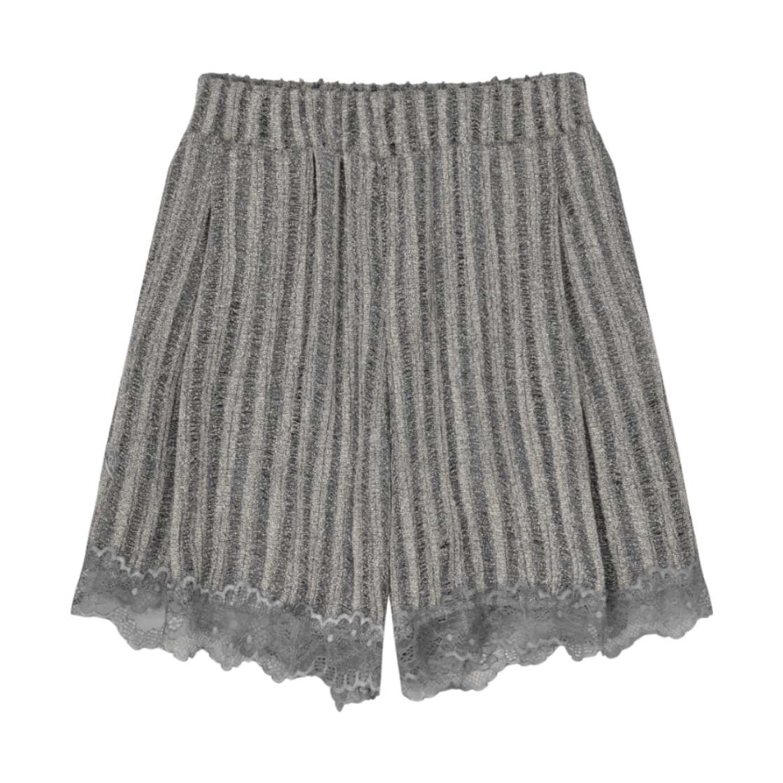 구월십일 니트 매쉬 스커트 팬츠 그레이(GUWOLSIBIL Knit Mash Skirt Pants Grey)