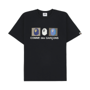 BAPE x Comme des Garcons Osaka Screen T-Shirt Black