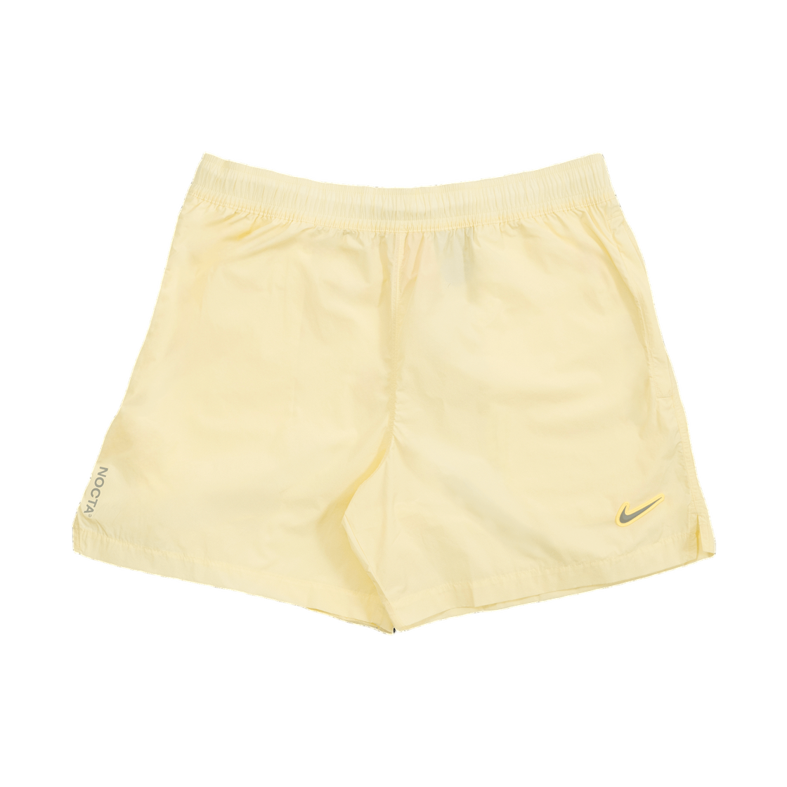 - Nike x Drake Nocta Cardinal Nylon Shorts Pale Yellow