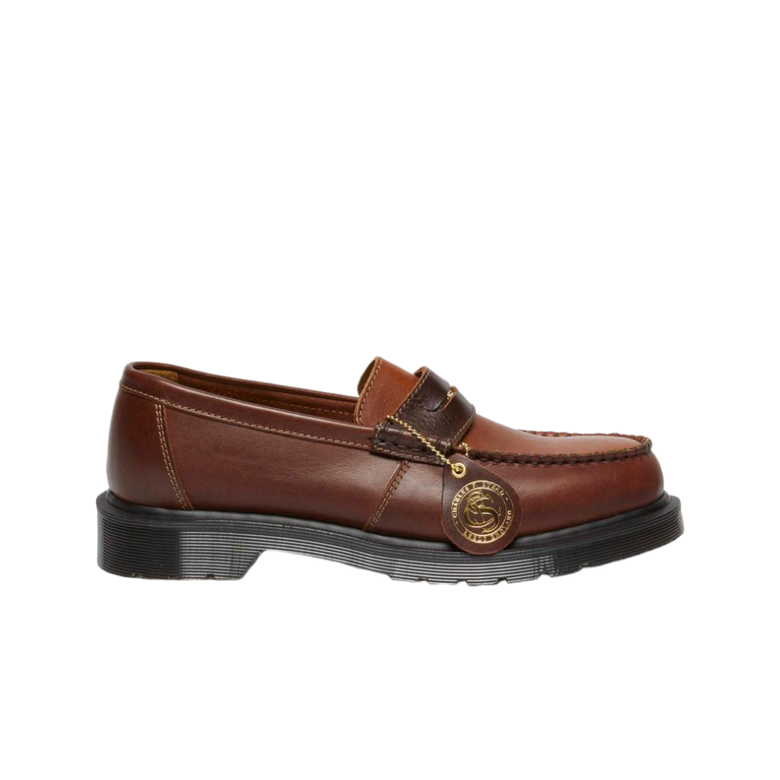 닥터마틴 펜톤 클래식 카프 레더 로퍼 브라운 앰버(Dr. Martens Penton Classic Calf Leather Loafers Brown Amber) - 1
