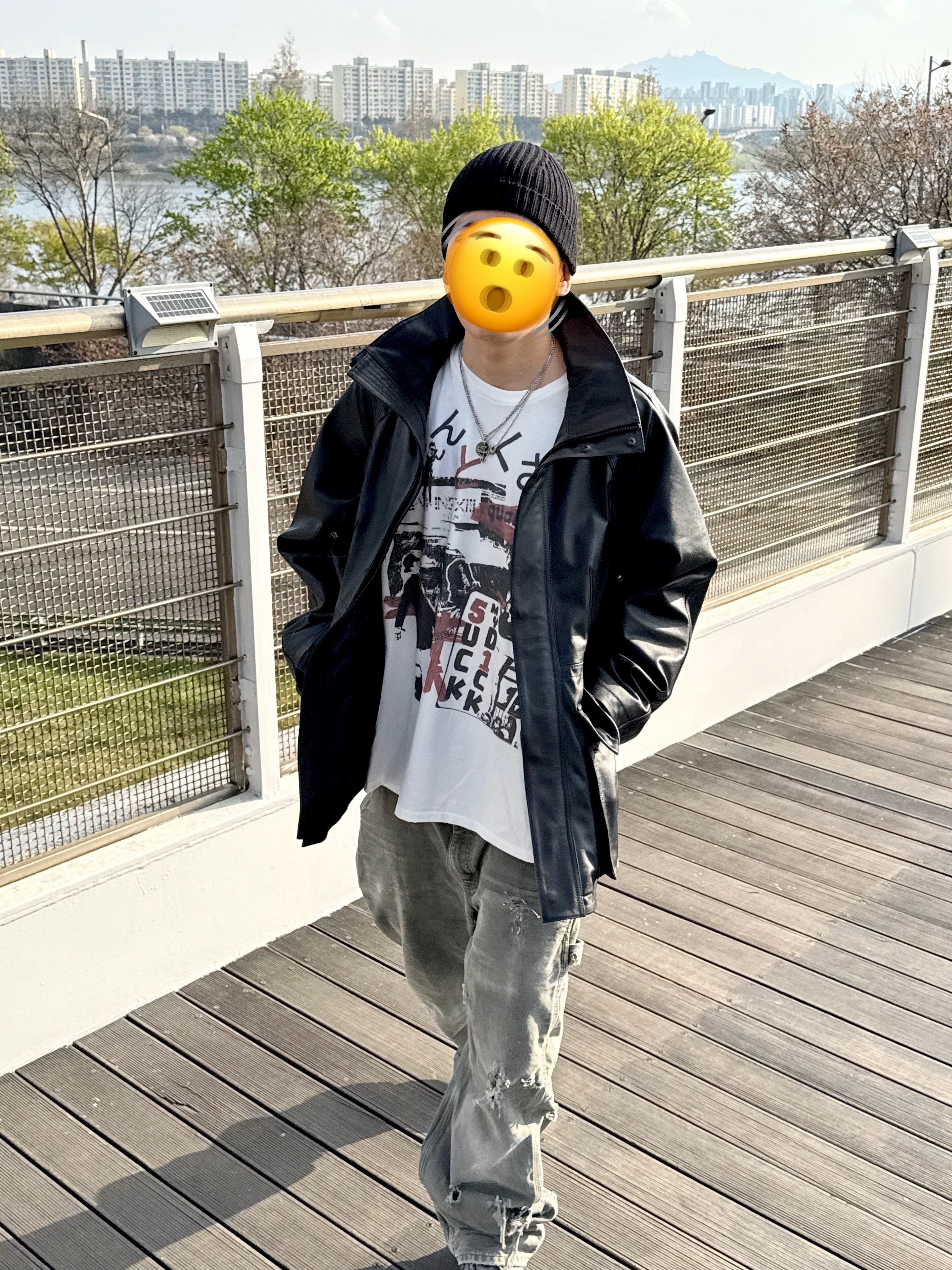 qAp 5-1 Long Sleeve T-Shirt Cream, Salomon x Rier XA Jungle Castlerock 착용 스타일 - 1