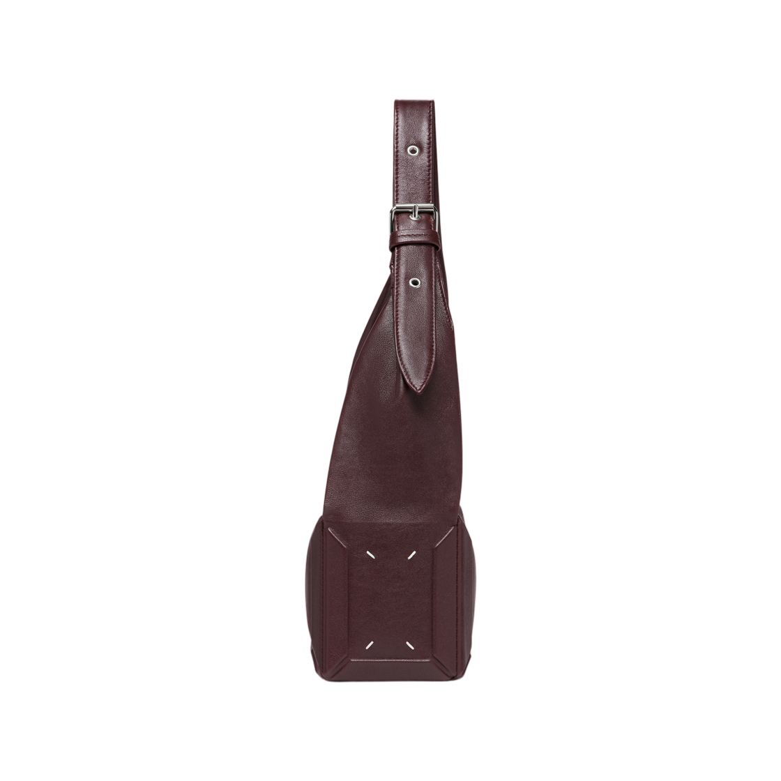 메종 마르지엘라 박스 백 이스트 웨스트 미디움 보르도(Maison Margiela Box Bag East West Medium Bordeaux) - 2